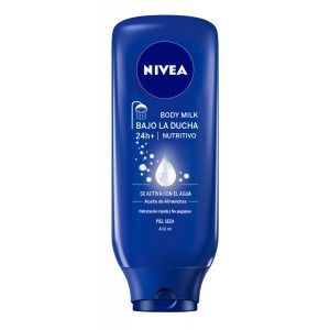 Body milk bajo la ducha acondicionador de piel seca nivea 400 ml