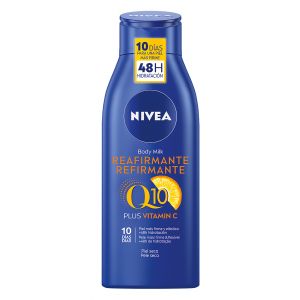 Body milk reafirmante q10 piel seca nivea 400 ml
