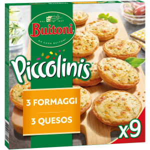Piccolini 3 quesos buitoni 360g