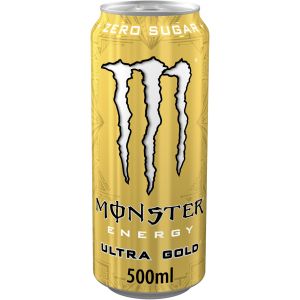 Bebida energetica ultra gold monster lata 50cl