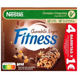 Barrita cereales chocolate fitness p4x23,gr