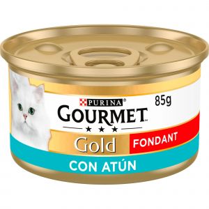 Comida gato fondant atun gourmet gold  85g