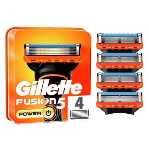 Recambio fusion 5 power gillette 4 uds