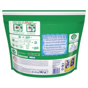 Detergente ariel pods all in 1 original 45+16 (35% gratis)