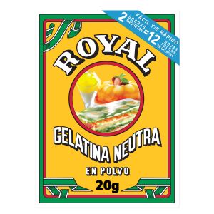 Gelatina neutra royal 20g