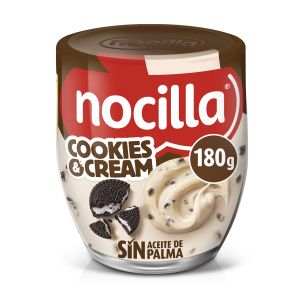 Crema de cacao cookies-cream nocilla 180gr