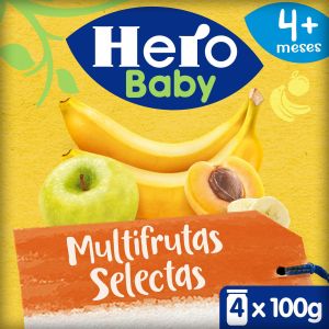 Tarrito fruta multifruta hero p4x 100g