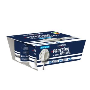 Yogur proteina natural danone p4x100g