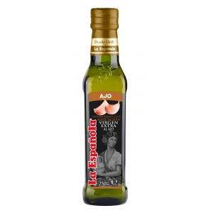 Aceite oliva virgen extra con ajo la española 250ml