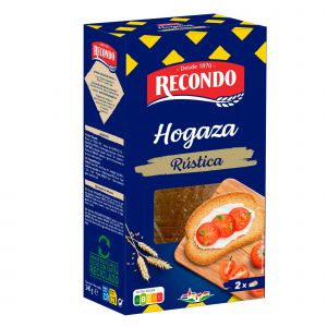 Pan tostado hogaza  recondo  240g