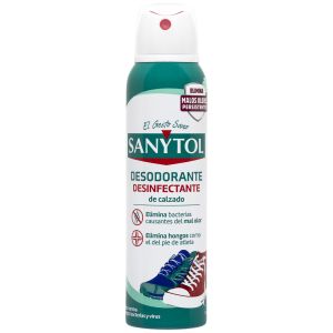 Desodorante calzado desinfectante sanytol spray 150ml