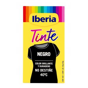 Tinte textil especial negro iberia