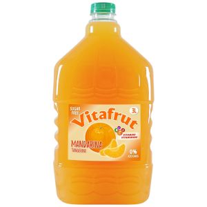 Bebida refrescante s/azucar s/gas mandarina vitafut 3l
