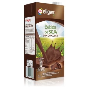 Bebida con chocolate soja ifa eliges brick 1l
