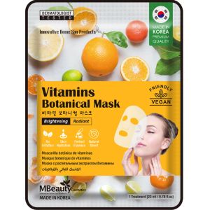 Mascarilla facial vitaminas mbeauty 1ud