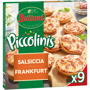 Piccolinis con frankfurt buitoni 360g