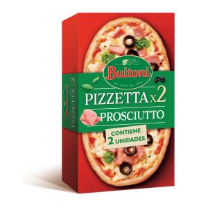 Pizzeta prosciutto buitoni pack-2x 185gr