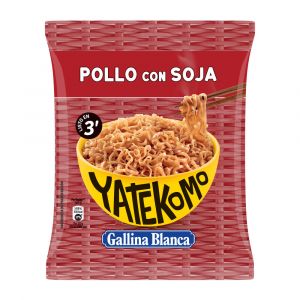 Pasta pollo/soja yatekomo gallina blanca bag 82g