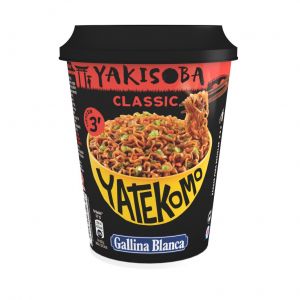 Pasta  clasico yakisoba yatekomo gallina blanca cup 93g