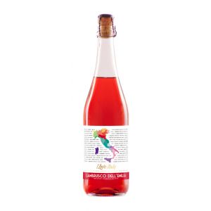 Vino lambrusco rosado love italy bot 75cl