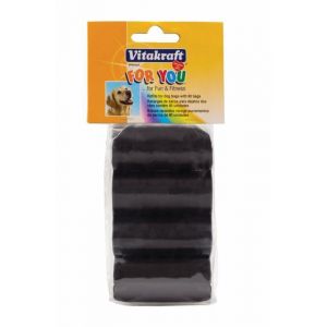 Bolsas higiénicas de recambio para dispensador perro vitakraft pack de 4 unidades de 20 bolsas