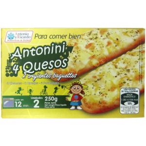 Antonini 4 quesos antonioyricardo 250gr
