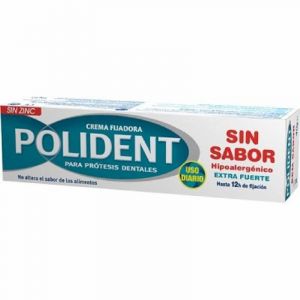 Crema adhesiva dental sin sabor polident 40gr